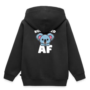 Koala Koala Bear - Kids Premium Organic Hoodie - black - Back - AI Model Kid Male (0cm)