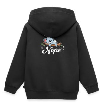 Koala Koala Bear - Kids Premium Organic Hoodie - black - Back - AI Model Kid Male (0cm)