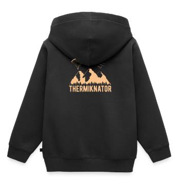 Paragliding Paragliding Paragliding Paragliding - Kids Premium Organic Hoodie - black - Back - AI Model Kid Male (0cm)