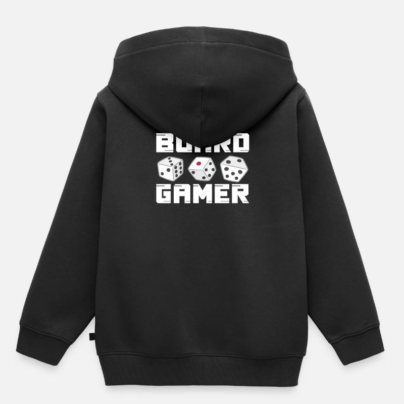 Jeu de société - Sweat Premium à capuche enfant bio - noir