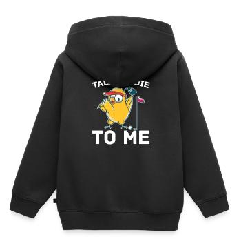 Golf Golfer Golfer Golfer Golf Course - Kids Premium Organic Hoodie - black - Back - AI Model Kid Male (0cm)