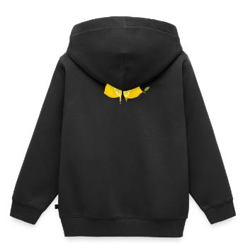 Boisson rafraîchissante citron citron citron - Sweat Premium à capuche enfant bio - noir - Dos - AI Model Kid Male (0cm)