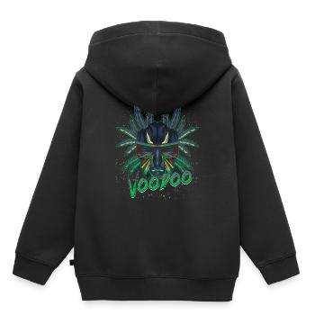 Cool Modern Voodoo Voodoo - Kids Premium Organic Hoodie - black - Back - AI Model Kid Male (0cm)