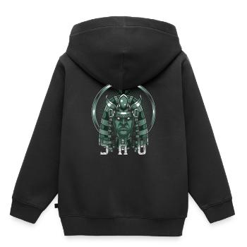 Gott der Luft Shu Ägyptisch Ägypten Gottheit - Kinder Premium Organic Hoodie - Schwarz - Hinten - AI Model Kid Male (0cm)