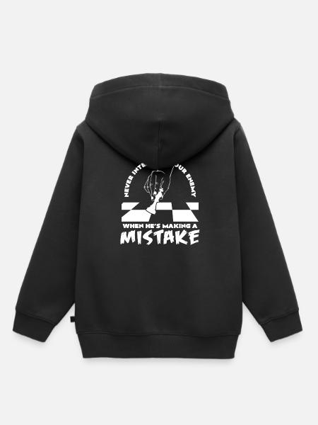 Schach - Kinder Premium Organic Hoodie - Schwarz