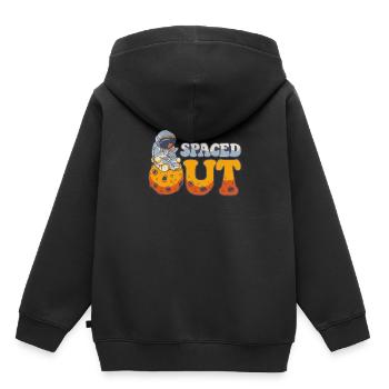 Spaced Out Raumschiff Taikonaut Kosmonaut - Kinder Premium Organic Hoodie - Schwarz - Hinten - AI Model Kid Male (0cm)
