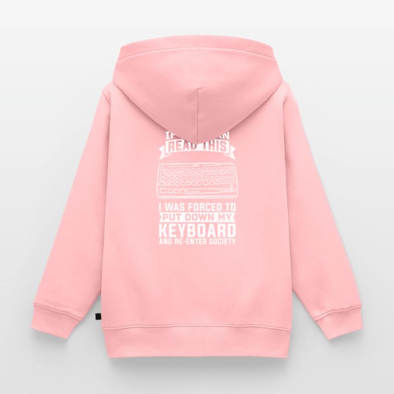 Programmer Coder Software Developer Kids Premium Organic Hoodie