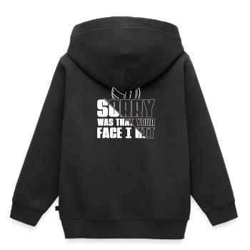 Volleyball Beach Volleyball - Kids Premium Organic Hoodie - black - Back - AI Model Kid Male (0cm)