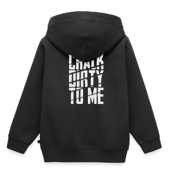 Billard 8 boules - Sweat Premium à capuche enfant bio - noir - Dos - AI Model Kid Male (0cm)