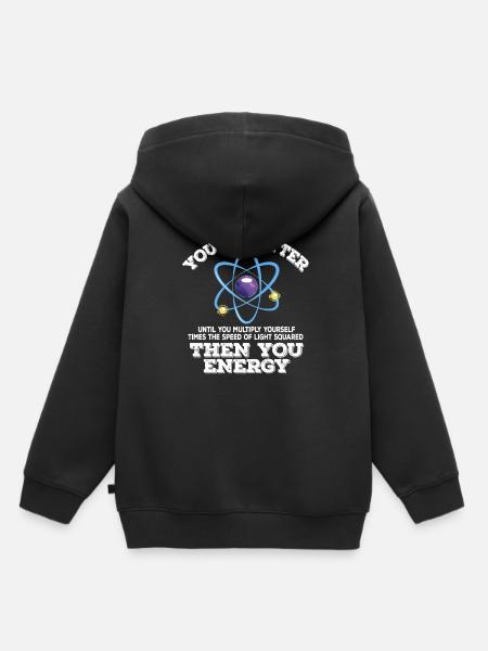 Physik Physiker - Kinder Premium Organic Hoodie - Schwarz