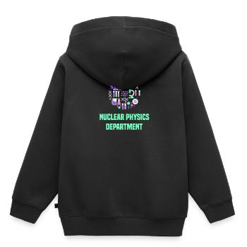 Physicien physicien - Sweat Premium à capuche enfant bio - noir - Dos - AI Model Kid Male (0cm)