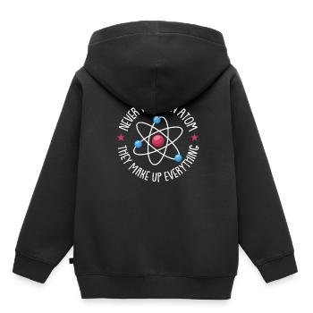 Physicien physicien - Sweat Premium à capuche enfant bio - noir - Dos - AI Model Kid Male (0cm)