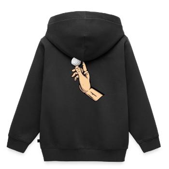 Golf Golfer Golfer Golfer Golf Course - Kids Premium Organic Hoodie - black - Back - AI Model Kid Male (0cm)