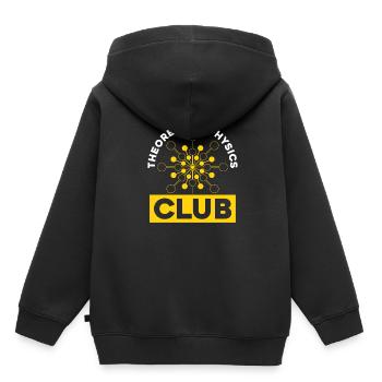 Physicien physicien - Sweat Premium à capuche enfant bio - noir - Dos - AI Model Kid Male (0cm)