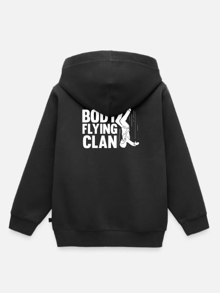 Indoor-Skydiving - Kinder Premium Organic Hoodie - Schwarz