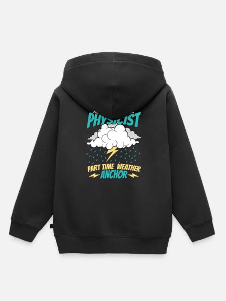 Physik Physiker - Kinder Premium Organic Hoodie - Schwarz