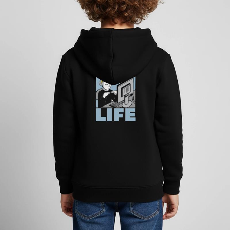Web Entwickler Webdeveloper Web-Entwickler Kinder Premium Organic Hoodie