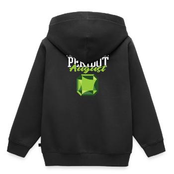 Schürfer Schürfen Schatz - Kinder Premium Organic Hoodie - Schwarz - Hinten - AI Model Kid Male (0cm)