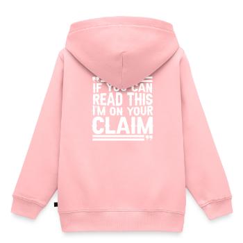 Prospectors Digging Treasure - Kids Premium Organic Hoodie - rose - Back - AI Model Kid Female (0cm)