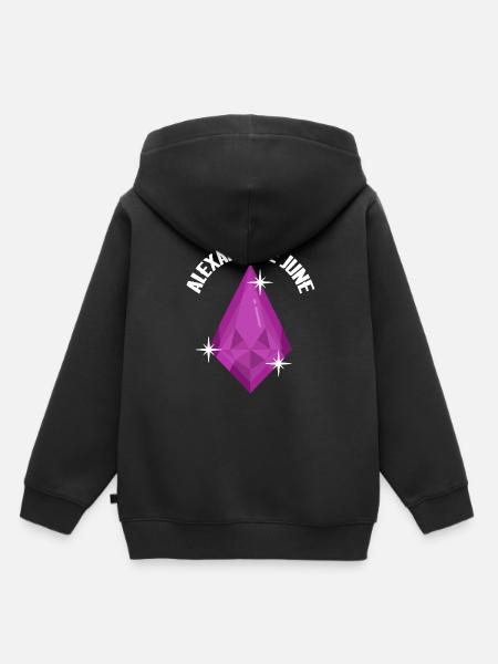 Schürfer Schürfen Schatz - Kinder Premium Organic Hoodie - Schwarz