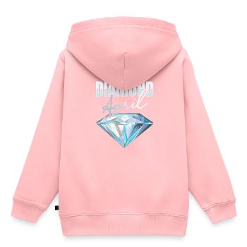 Prospectors Digging Treasure - Kids Premium Organic Hoodie - rose - Back - AI Model Kid Female (0cm)