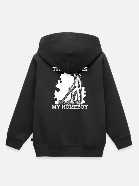 Schürfer Schürfen Schatz - Kinder Premium Organic Hoodie - Schwarz
