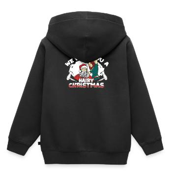 Coiffeur Coiffeur Coiffeur - Sweat Premium à capuche enfant bio - noir - Dos - AI Model Kid Male (0cm)