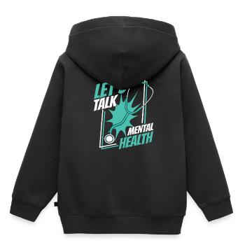 Infirmier - Sweat Premium à capuche enfant bio - noir - Dos - AI Model Kid Male (0cm)