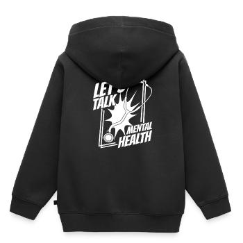 infirmier - Sweat Premium à capuche enfant bio - noir - Dos - AI Model Kid Male (0cm)