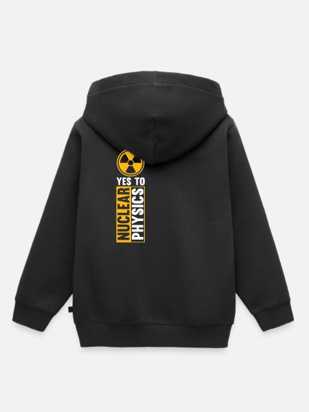 Physik Phyiker Kernphysik - Kinder Premium Organic Hoodie - Schwarz
