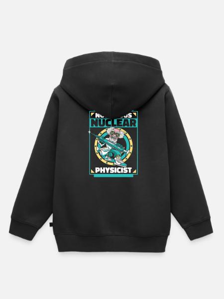 Physik Phyiker Kernphysik - Kinder Premium Organic Hoodie - Schwarz