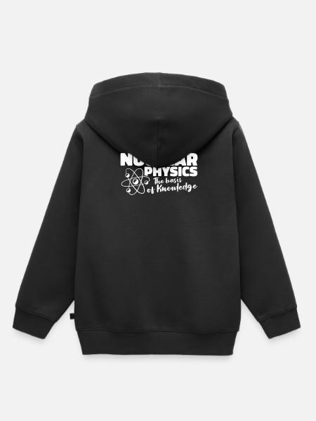 Physik Phyiker Kernphysik - Kinder Premium Organic Hoodie - Schwarz