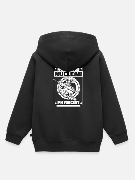 Physik Phyiker Kernphysik - Kinder Premium Organic Hoodie - Schwarz