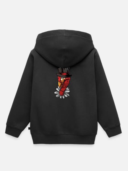 Thanksgiving - Kinder Premium Organic Hoodie - Schwarz
