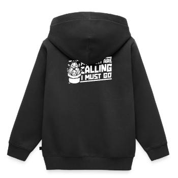 Kaktus Garten Kaktus - Kinder Premium Organic Hoodie - Schwarz - Hinten - AI Model Kid Male (0cm)
