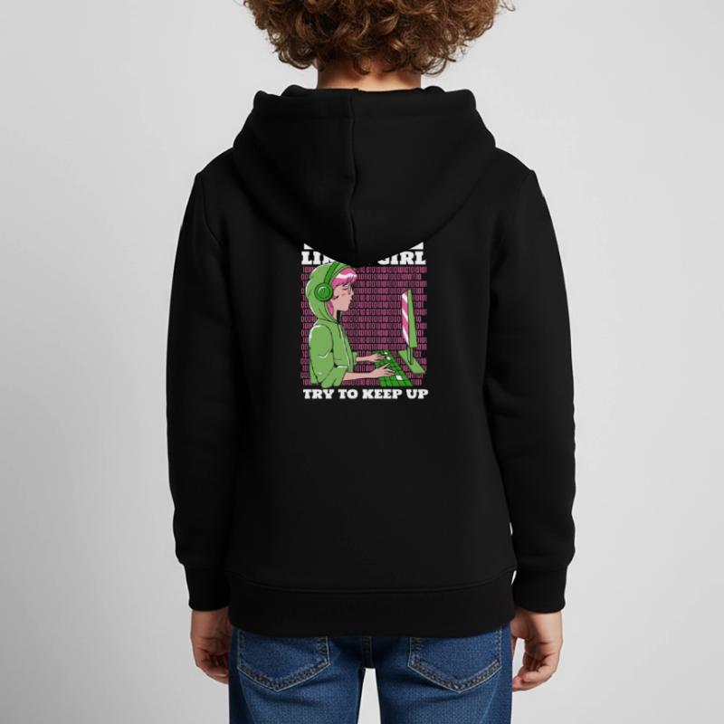 Developer Coder Programmer Kids Premium Organic Hoodie