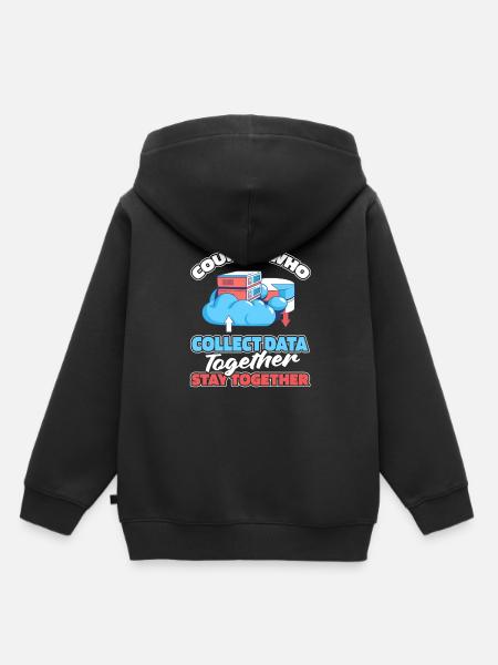 Data Science Data Analyst Paar - Kinder Premium Organic Hoodie - Schwarz