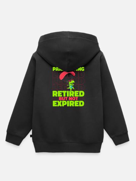 Paragleiter Paragleiten Dino - Kinder Premium Organic Hoodie - Schwarz