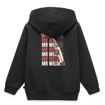 Welder locksmith sir. - Kids Premium Organic Hoodie - black - Back - AI Model Kid Male (0cm)