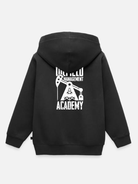 Ölfeld Bohrinsel Verwaltung - Kinder Premium Organic Hoodie - Schwarz