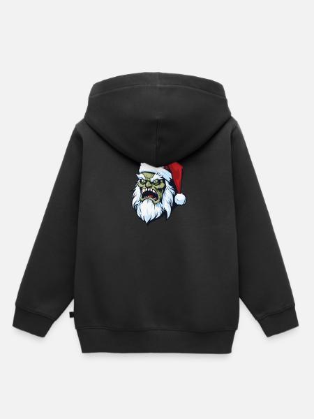 Zombie Halloween - Kinder Premium Organic Hoodie - Schwarz