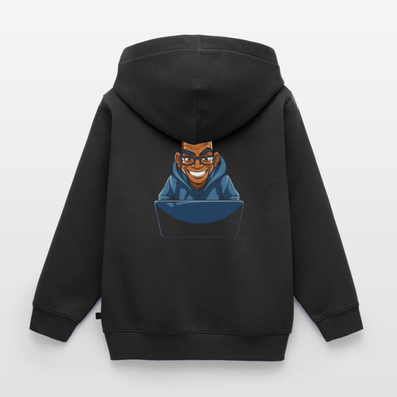Développeur Web Webdeveloper Cool Sweat Premium à capuche enfant bio