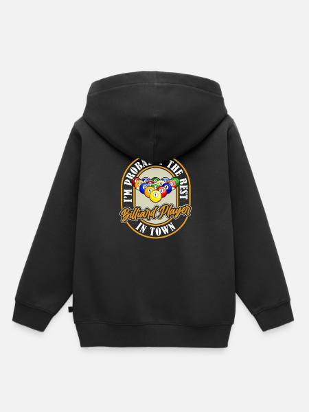 Billard Am Besten - Kinder Premium Organic Hoodie - Schwarz