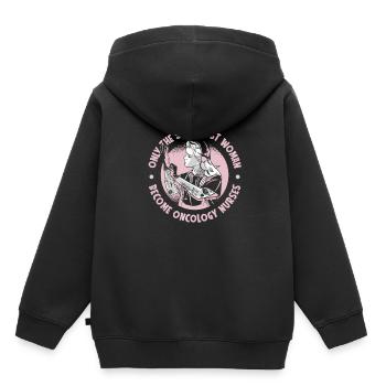 Krankenschwester Onkologische Krankenschwester - Kinder Premium Organic Hoodie - Schwarz - Hinten - AI Model Kid Male (0cm)