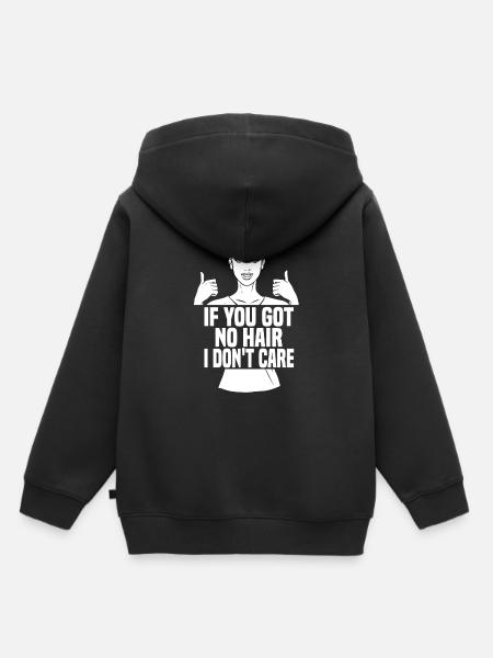 Krankenschwester Haar - Kinder Premium Organic Hoodie - Schwarz