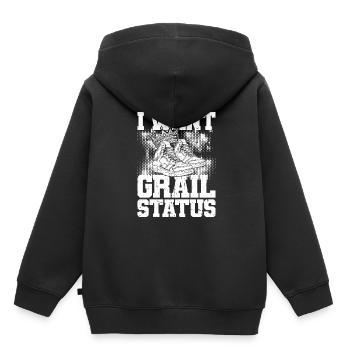 Sneakers - Kids Premium Organic Hoodie - black - Back - AI Model Kid Male (0cm)