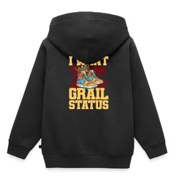 Sneakers - Kids Premium Organic Hoodie - black - Back - AI Model Kid Male (0cm)