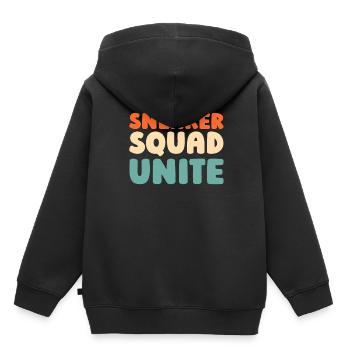 Sneakers - Kids Premium Organic Hoodie - black - Back - AI Model Kid Male (0cm)