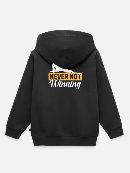 Billard - Kinder Premium Organic Hoodie - Schwarz