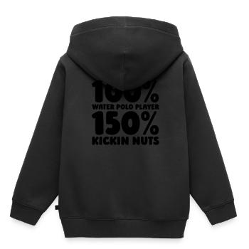 Water polo Water polo players - Kids Premium Organic Hoodie - black - Back - AI Model Kid Male (0cm)